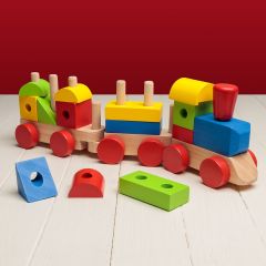Wooden Stack 'n' Sounds Train
