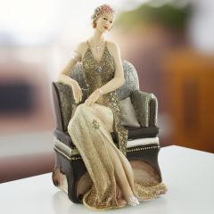 Valerie Sat on a Chaise Lounge