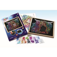 Highland Cow Sequin Art Kit