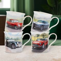 Classic Cars Mug Set