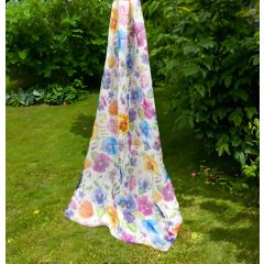 Pretty Pansy Scarf