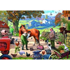Farrier on the Farm 250 XL-piece Jigsaw