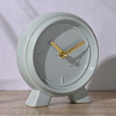 Ocean Blue Mantle Clock